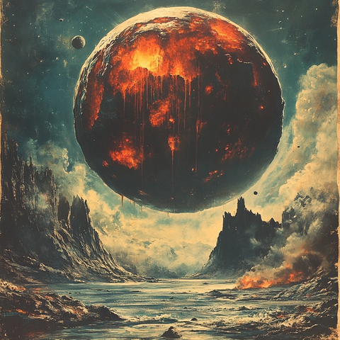 太空怪兽星球特效