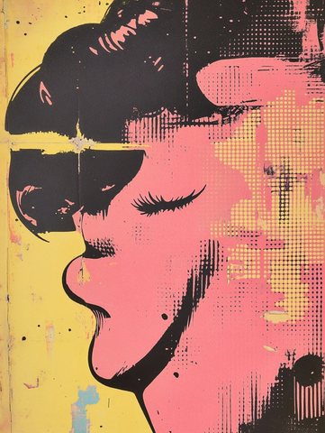 哭泣男子漫画侧面