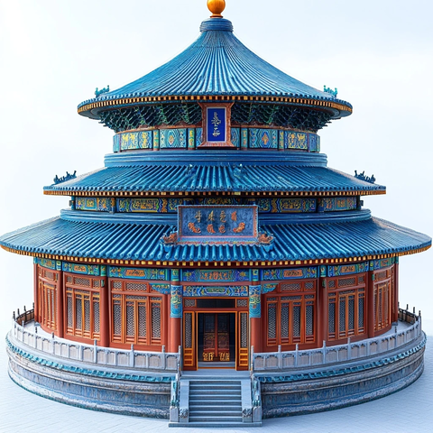 中国传统建筑天坛祈年殿