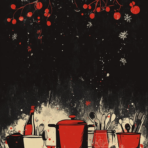 红色节日美食精选集