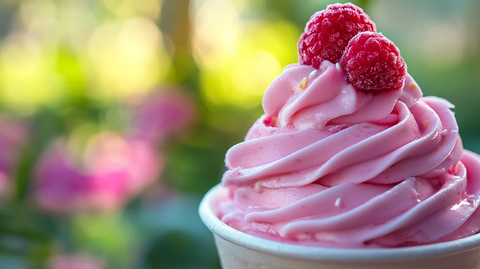 夏季户外冻酸奶社交