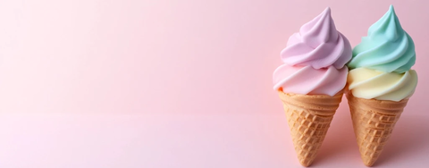 夏季冰淇淋海报设计