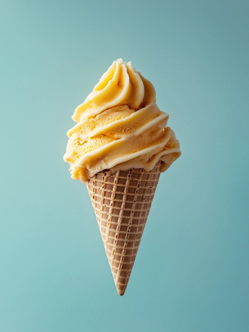 巧克力冰淇淋甜筒