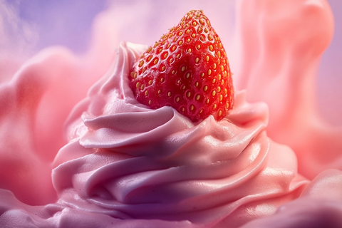 香草奶油草莓味觉冲击