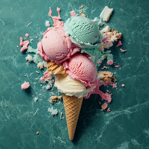 冰淇淋组成图解