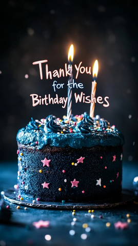 生日快乐感谢祝福