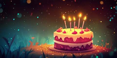 生日派对大蛋糕