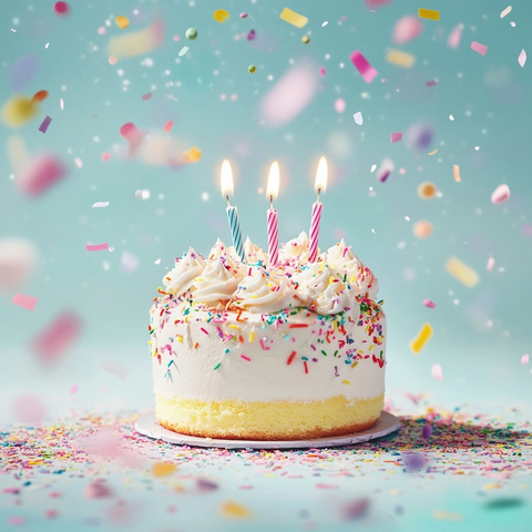 生日派对蛋糕庆典