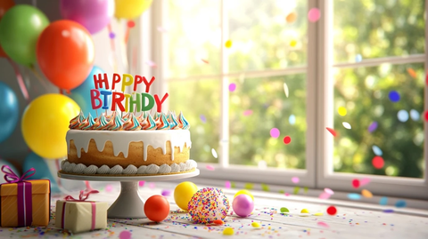 生日派对装饰蛋糕礼物