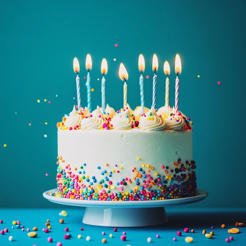 生日快乐祝福卡片设计