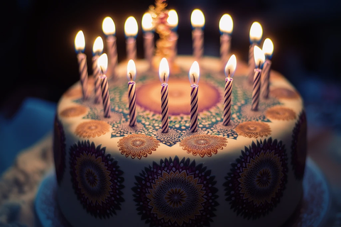 生日蛋糕获奖作品庆祝派对