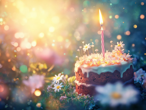 生日祝福健康快乐财富