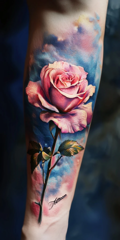 幽灵纹身超写实效果