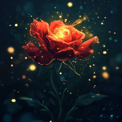 红花瓣魔法仙女