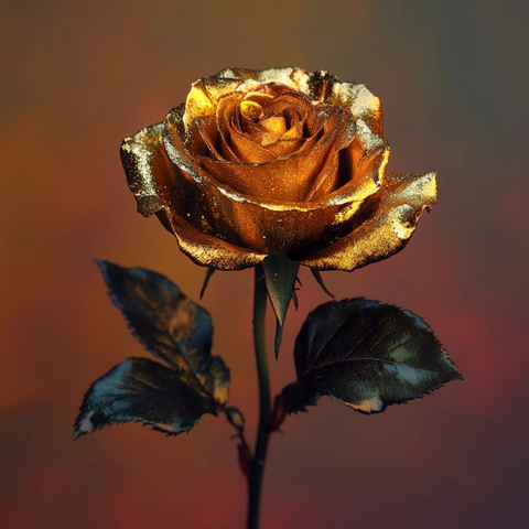 金色深玫红多彩背景