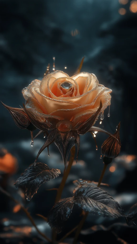 宝石玫瑰花瓣多色系列