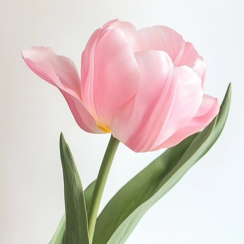 粉色大朵郁金香