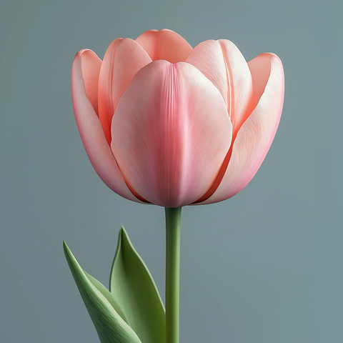 粉红单片郁金香花瓣