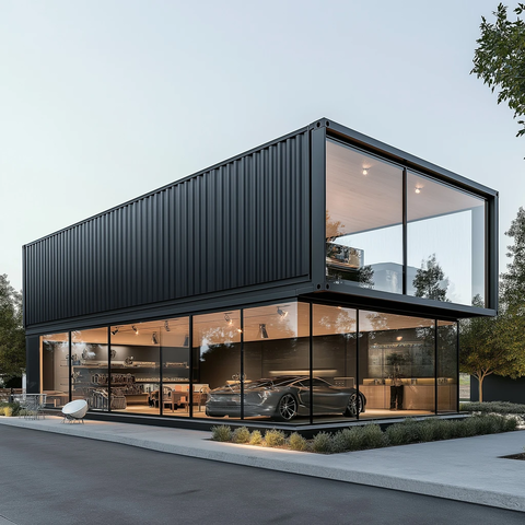 碳纤维车件展厅设计