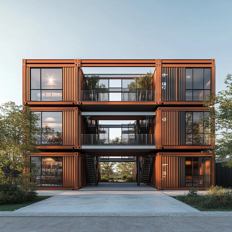 集装箱模块化存储设施