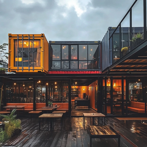 集装箱改造咖啡馆