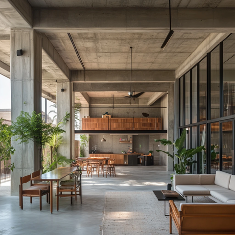 共享办公空间公寓家具