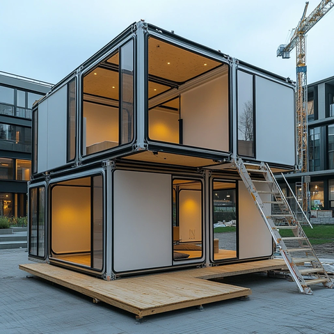 折叠式居住单元户外楼梯