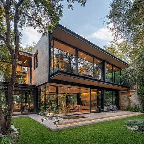 全景窗私人住宅设计