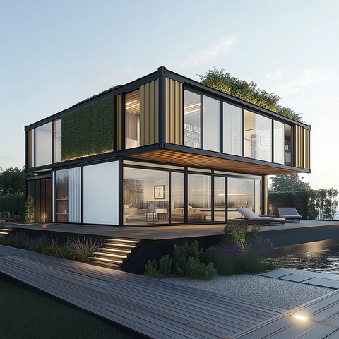 集装箱模块化建筑内外设计