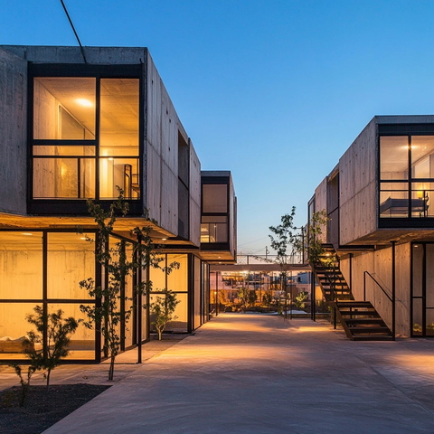 模块化住宅设计与社区参与