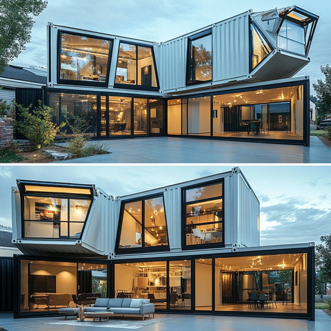 折叠集装箱多功能空间