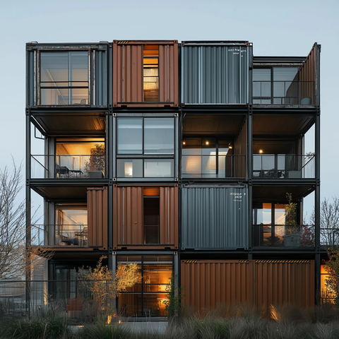 金属货运箱幕墙系统