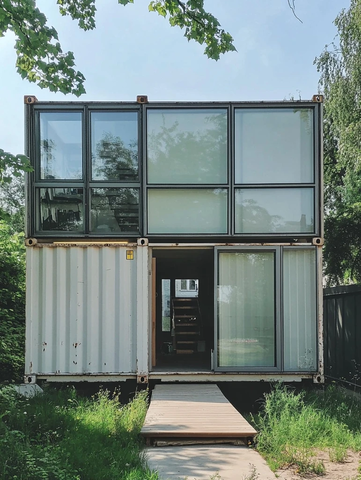 工业容器玻璃住宅通道