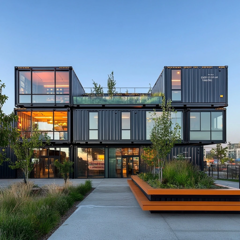 模块化集装箱建筑设计