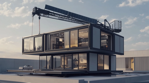 模块组装双层独立屋