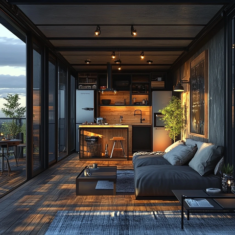 集装箱改造居住模块