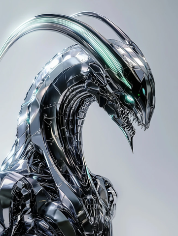 未来科技龙形机甲