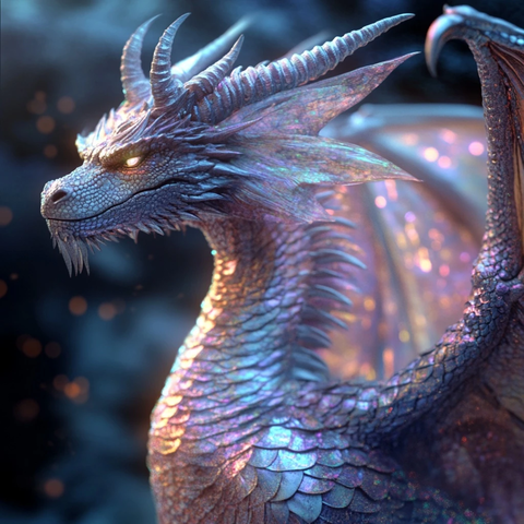 龙角翅闪光鳞巨龙