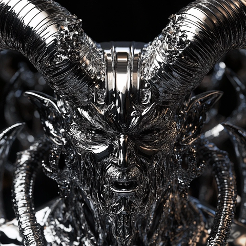 恶魔头像与召唤柱设计