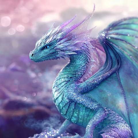 龙鳞光影水下梦幻