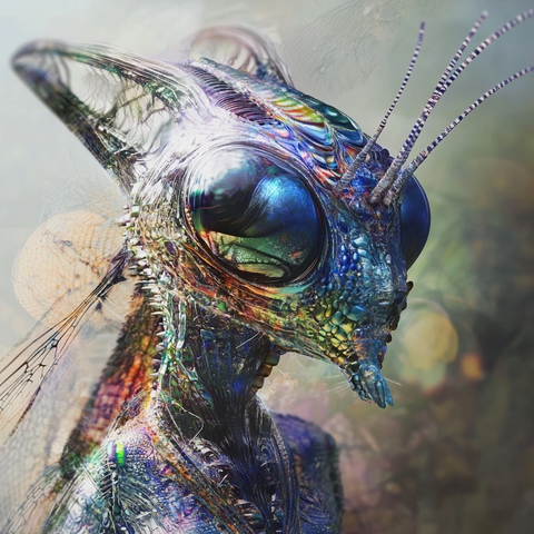 昆虫人形外星生物