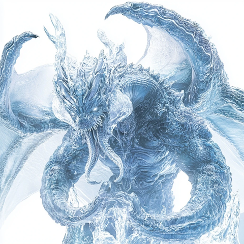 冰霜白龙触手混沌