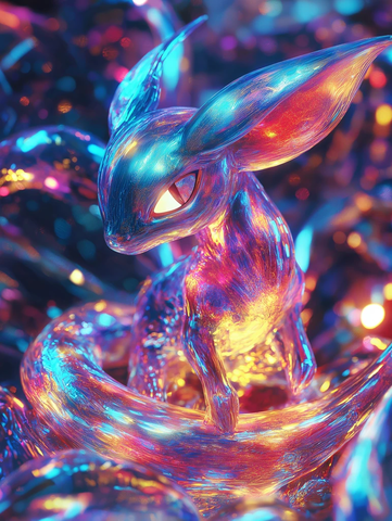 宝可梦光影镭射卡片