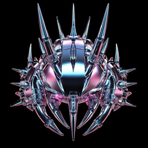 未来科技金属物体