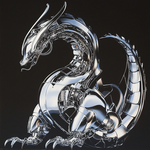 赛博龙机甲艺术