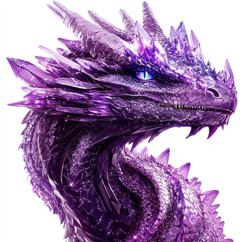 龙紫钻宇宙背景