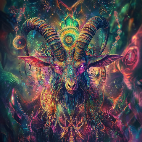 羊角马面魔像丛林几何