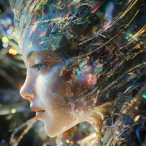 数字生命体电路光影