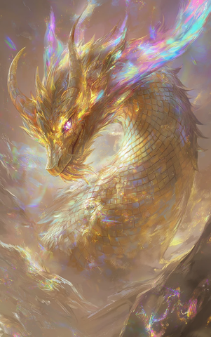 金龙钻石鳞片发光