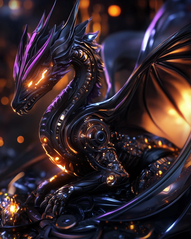 机械龙翼与齿轮结构